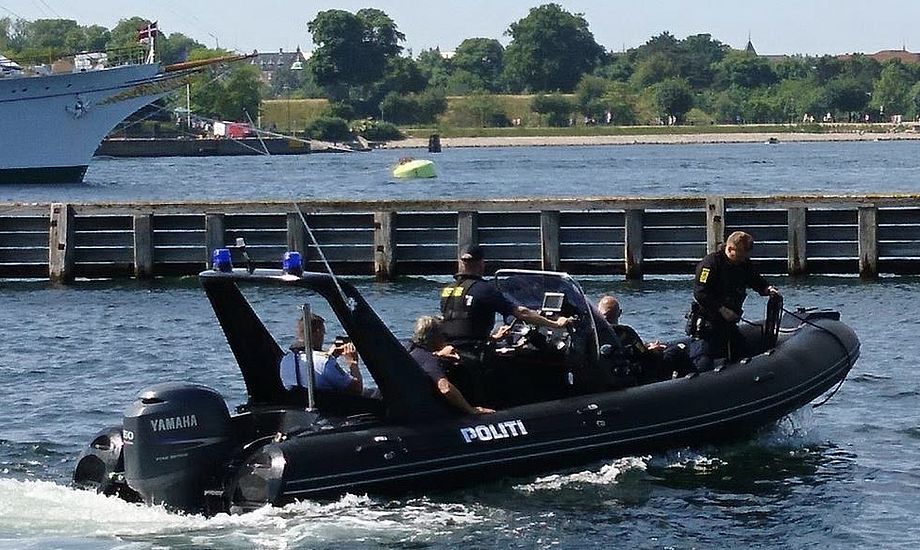 Pro-Safe, som har en årlig omsætning på 30 mio. danske kroner, har netop leveret denne RIB til politiet i København. Foto: Pro-Safe